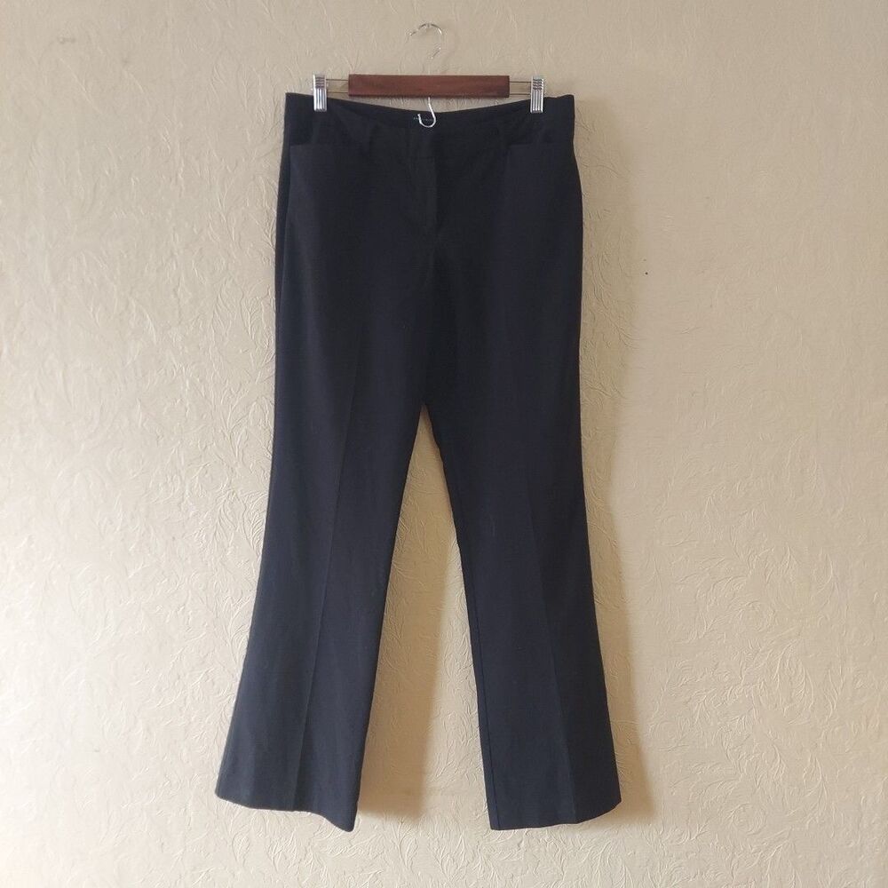 The Limited Drew Fit Black Trouser Pants Career Office Business Sz 4